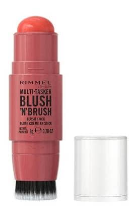RIMMEL-Рум'яна-стік Rimmel The Multi Tasker з пензлем 250 Coral Dust 8 г-3616307087889-