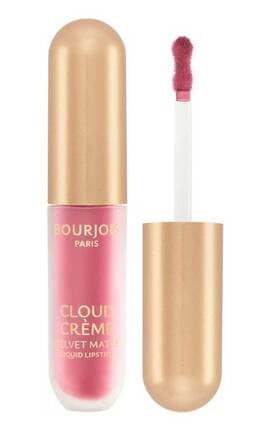 BOURJOIS-Жидкая матовая помада Bourjois Cloud Creme Velvet Matte 01 Rose Bonbon 3,1 мл-3616306834880-