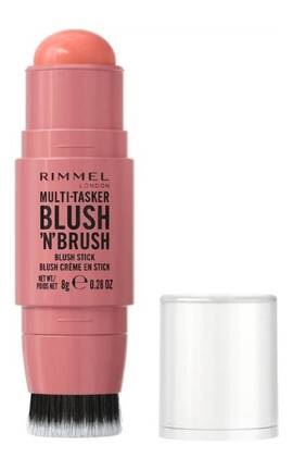 RIMMEL-Рум'яна-стік Rimmel The Multi Tasker з пензлем 100 Cotton Candy 8 г-3616307087858-