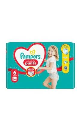 PAMPERS-Підгузки-трусики Pampers Active Baby Pants Розмір 6 (13-19 кг) 42 шт-8006530316699-