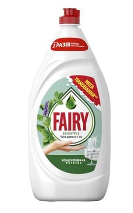 FAIRY-Средство для мытья посуды Fairy Sensitive Чайное дерево и мята 1350 мл-8006530111478-
