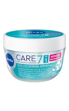 NIVEA-Крем для обличчя гіалуроновий Nivea Care для нормальної та жирної шкіри, 100 мл-42397984-