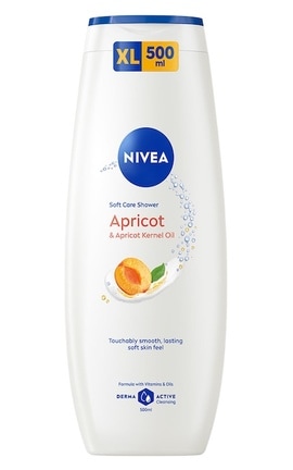 NIVEA-Гель-догляд для душу Nivea Абрикос та олія абрикосових кісточок, 500 мл-9005800397528-