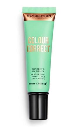 REVOLUTION-Коригуючий праймер для обличчя Makeup Revolution Colour Correct Primer зелений 28 мл-5057566065009-