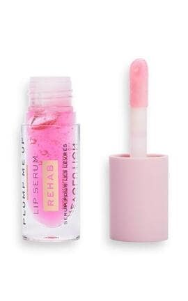 REVOLUTION-Блиск для губ Revolution Rehab Lip Serum Plump Me Up - Pink Glaze 4.6 мл-5057566556101-