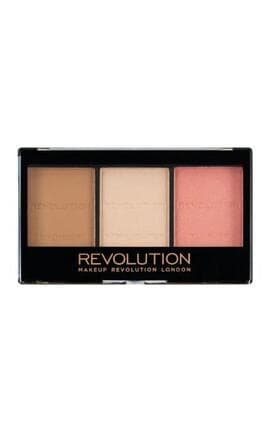 REVOLUTION-Набор для скульптурирования лица Makeup Revolution Ultra Sculpt&Contour Ultra Fair C01, 3 оттенка-5029066043481-