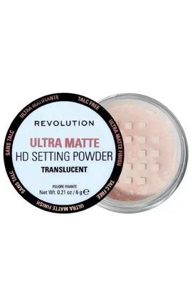 REVOLUTION-Рассыпная пудра для лица Relove by Revolution Super HD Setting Powder матирующая 7 г-5057566931663-