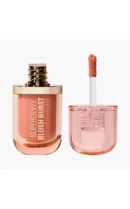 REVOLUTION-Жидкие румяна для лица Makeup Revolution Superdewy Strawberry Milkshake Cool Pink 4,2 мл-5057566868235-