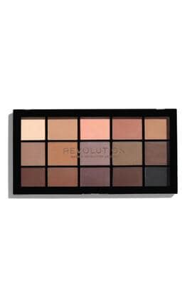REVOLUTION-Палетка тіней для повік Revolution Reloaded Basic Mattes 15 відтінків-5057566092715-