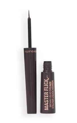 REVOLUTION-Рідка підводка для очей Makeup Revolution Master Flick Liquid Eyeliner коричнева 5 мл-5057566878166-