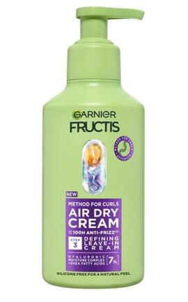 FRUCTIS-Несмываемый крем Garnier Fructis Кучерявый Метод для формирования локонов для вьющихся волос 260 мл-3600542659772-