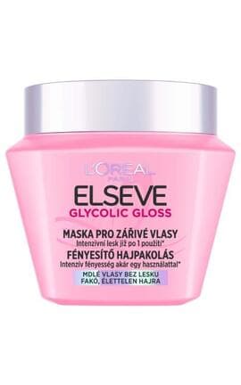 ELSEVE-Маска L'Oreal Paris Elseve Glycolic Gloss для придания блеска тусклым волосам 300 мл-3600524246846-