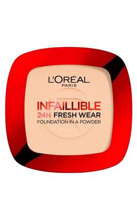 L'OREAL PARIS-Компактная крем-пудра для лица L'Oreal Paris Infaillible 130 — Neutral 9 г-3600523951543-