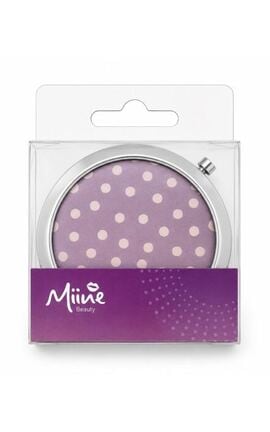 MIINE-Люстерко косметичне Miine у крапку 1 шт-4896012010818-