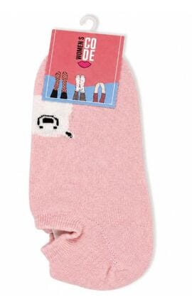 WOMEN'S CODE-Шкарпетки короткі Women's Code ведмедик розмір 23-25-4820163313863-