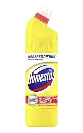 DOMESTOS-Засіб універсальний Domestos Максимальний Захист Лимонна свіжість 24 години 750 мл-8720181679049-