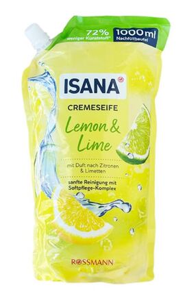 ISANA-Мило рідке Isana Лимон&Лайм 1000 мл-4068134186867-