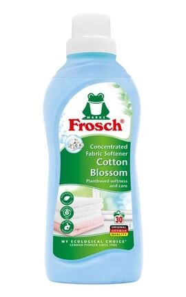 FROSCH-Кондиционер для белья Frosch Цветы хлопка 750 мл-4001499118913-