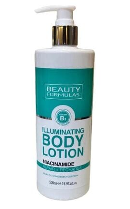 BEAUTY FORMULAS-Лосьон для тела  Beauty Formulas Niacinamide осветляющий 500 мл-5012251014069-
