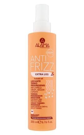 ALAMA-Спрей-термозащита Alama Professional Anti Frizz Extra Liss разглаживание волос 200 мл-8008277003429-