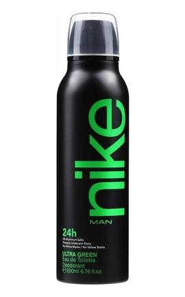 NIKE-Дезодорант-спрей Nike Ultra Green парфюмированный 200 мл-8414135873675-