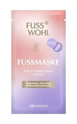 FUSSWOHL-Маска для ног Fusswohl Sheabutter & Aloe Vera 1 шт-4068134025210-