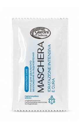 GIARDINI DI BELLEZZA-Маска для волос Giardini Bellezza Hydra Boost Увлажняющая 10 мл-8019653056465-