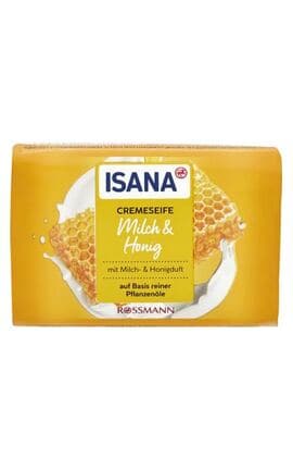 ISANA-Мило тверде Isana Milk&Honey 150 г-4068134190796-