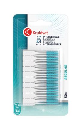 KRUIDVAT-Міжзубні щітки Kruidvat 1,7-3,4 мм 50 шт-8720674502502-