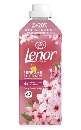 LENOR-Кондиціонер для білизни Lenor Вишневий цвіт та шавлія 987 мл-8700216724197-