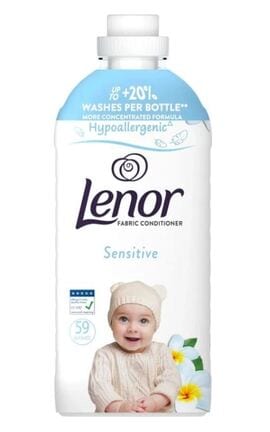 LENOR-Кондиціонер для білизни Lenor Для чутливої шкіри 1.239 л-8700216723824-