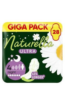 NATURELLA-Гігієнічні прокладки Naturella Ultra Night 28 шт-8006540399521-