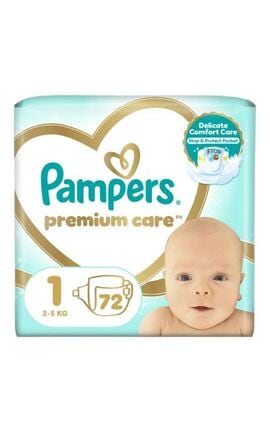 PAMPERS-Подгузники Pampers Premium Care размер 1 (2–5 кг) 72 шт-8006540858073-