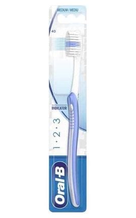 Oral-B-Зубна щітка Оral-В Medium індикатор 1 шт-8006530224215-
