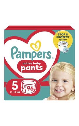 PAMPERS-Підгузки-трусики дитячі Pampers Pants розмір 5 Junior 12-17 кг 96 шт-8006540069509-