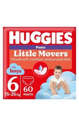 HUGGIES-Підгузки-трусики дитячі Huggies розмір 6 для хлопчиків 60 шт-5029053564142-