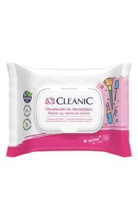 CLEANIC-Серветки вологі Cleanic для зняття макіяжу 30 шт-5900095041856-