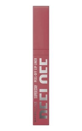 MAYBELLINE NY-Стійкий лайнер-тінт для губ Maybelline New York Super Stay Peel Off 002 Haze 4.8 мл-3600531726447-