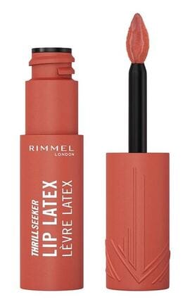 RIMMEL-Жидкая помада для губ Rimmel Thrillseeker Lip Latex  200 So Peachy 6 мл-3616305500205-