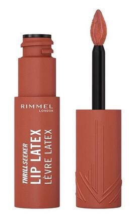 RIMMEL-Жидкая помада для губ Rimmel Thrillseeker Lip Latex 250 Honey-Bun 6 мл-3616305500229-