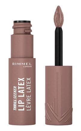 RIMMEL-Жидкая помада для губ Rimmel Thrillseeker Lip Latex 500 Cappuccino Light 6 мл-3616307184199-