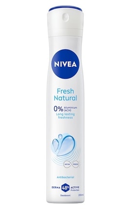 NIVEA-Женский антиперспирант-спрей Nivea Натуральная свежеть, 200 мл-4005808729241-