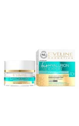 EVELINE-Крем-концентрат  для обличчя Eveline Cosmetics Hyaluron Clinic Зміцнюючий проти зморшок 40+ 50 мл-5903416007128-