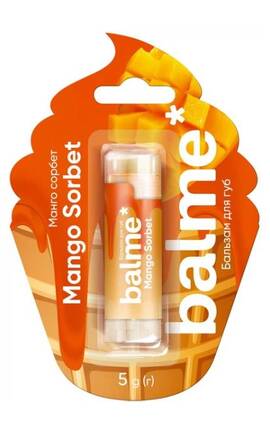 --Бальзам для губ Balme Mango Sorbet 5 г-4823109411920-