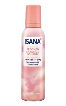 ISANA-Сухой шампунь-пена Isana Dry Shampoo Foam 200 мл-4068134055255