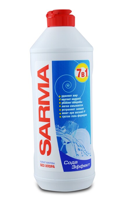 SARMA-Средство для мытья посуды Вінницяпобутхім Sarma Сода эффект-4820026412184