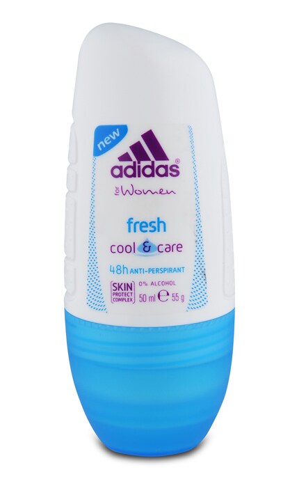 ADIDAS-Дезодорант шариковый Adidas Fresh Cool & Care для женщин-3412246600031
