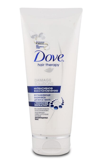 DOVE-Бальзам-маска для волос Dove repair Therapy Интенcивне восстановления 180мл-8718114612898