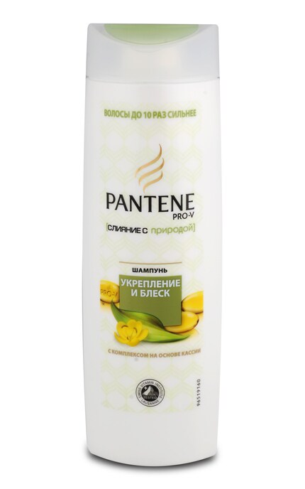 PANTENE-Шампунь PANTENE Злиття з природою Зміцнення і блиск, 400 мл-5410076560752