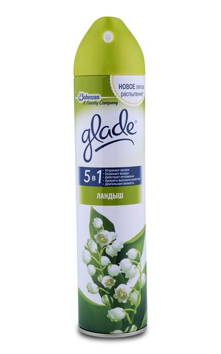 GLADE-Аэрозольный освежитель воздуха Glade Ландыш-5010182988480